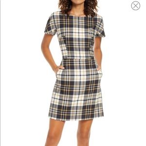 Eleanor Plaid Sheath Dress by French Connection